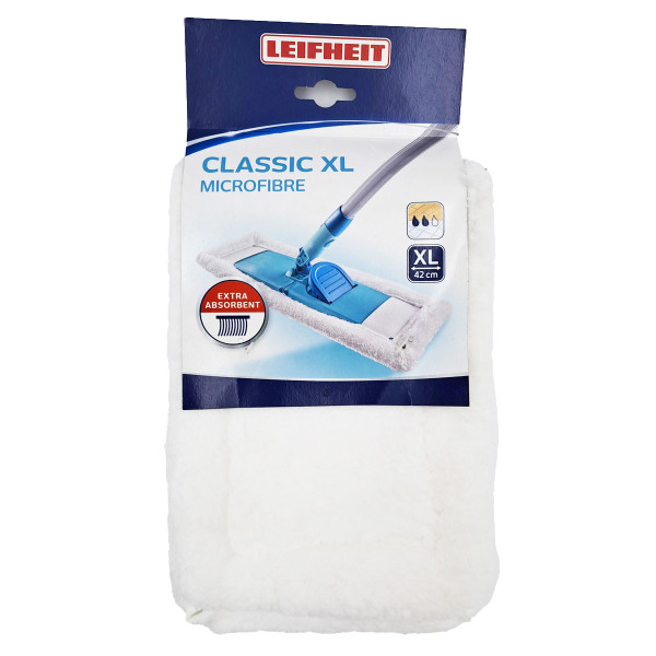 Leifheit 87017 Classic XL Microfibre Wischbezug 42 cm