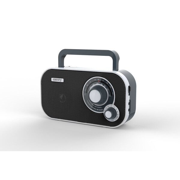 Camry CR 1140b tragbares Radio schwarz UKW/AM, Batterie/Netz