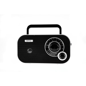 Camry CR 1140b tragbares Radio schwarz UKW/AM, Batterie/Netz