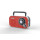 Camry CR 1140r tragbares Radio rot UKW/AM, Batterie/Netz