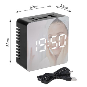 Camry CR 1150b Wecker LED-Display, Batterie/Netz, Temperaturanzeige