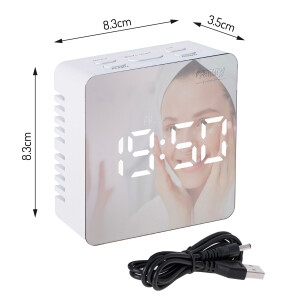 Camry CR 1150w Wecker LED-Display, Batterie/Netz, Temperaturanzeige