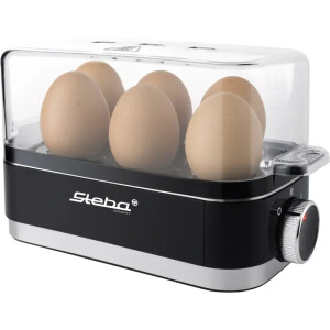 Steba EK 7 Eierkocher Schwarz-Edelstahl