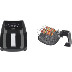Caso AF 255 - Heißluftfritteuse und BBQ-Set...