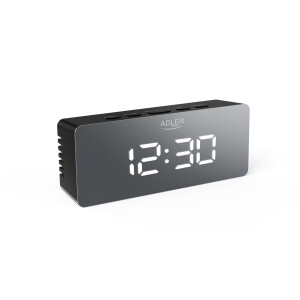 Adler AD 1189b Wecker, 3 Modi, LED-Display,...