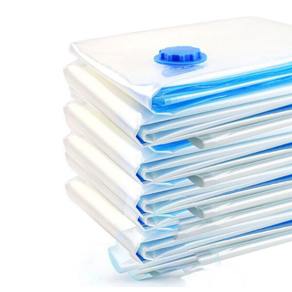 VACKBAGS 7er-Pack Vakuum-Aufbewahrungsbeutel OHNE PUMPE