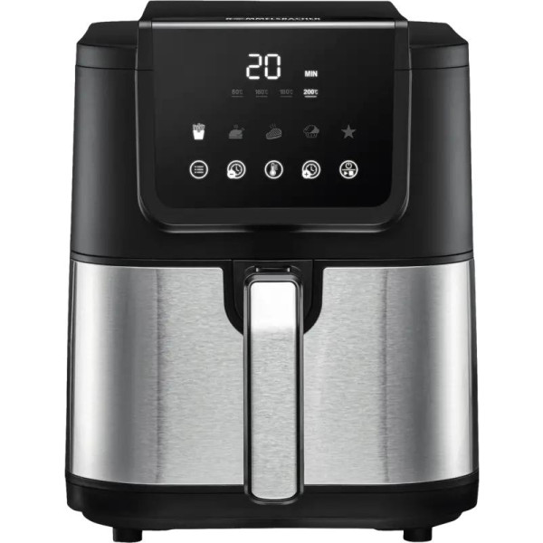 Rommelsbacher FRH 1500 Fritteusen Schwarz-Edelstahl