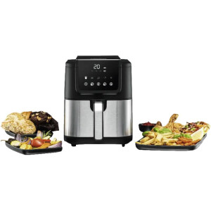 Rommelsbacher FRH 1500 Fritteusen Schwarz-Edelstahl