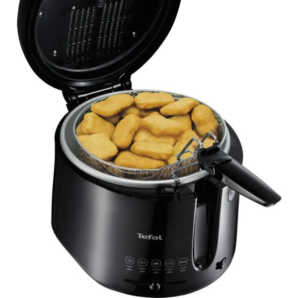 Tefal FF1078 Maxi Fry Fritteusen Schwarz