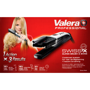 Valera 100.20/IS Haarglätter Swissx Super Brush & Shine