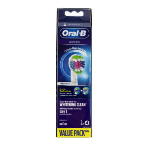 Braun Oral-B EB184 3DWhite CleanMaximiser 4 Stück...