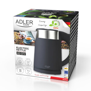 Adler AD 1372b Wasserkocher 0,6 L schwarz