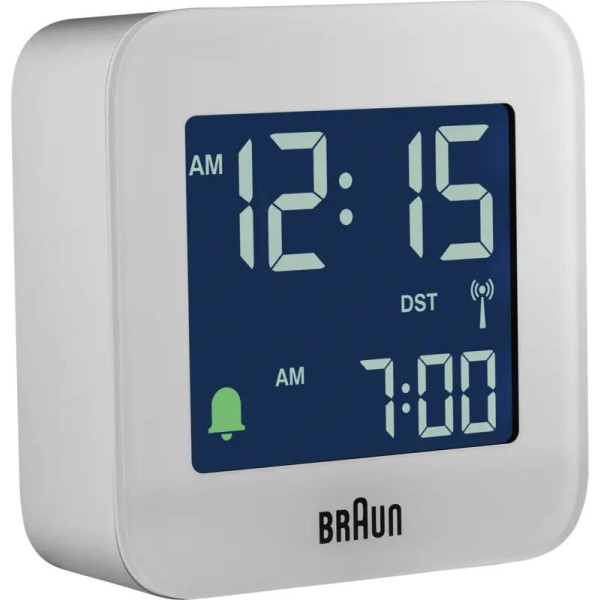 Braun Uhren BC08W-DCF Funkwecker Uhren/Wecker Weiss