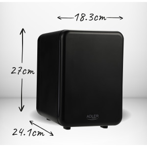 Adler AD 8084 Minikühlschrank schwarz - 4L