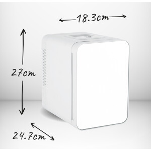 Adler AD 8085 Minikühlschrank - mit Spiegel - 4L