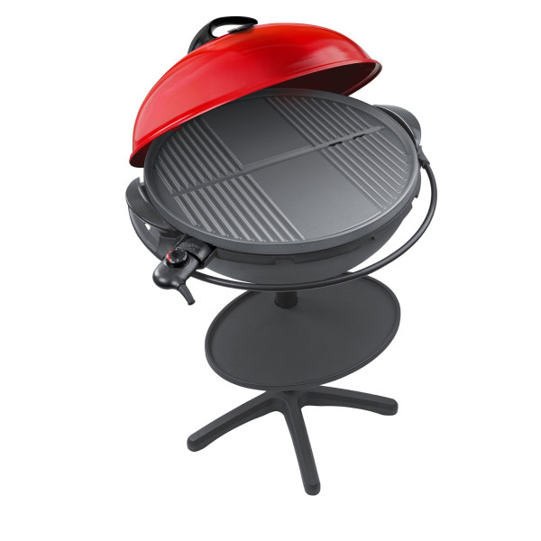 Steba BBQ Elektro-Kugelgrill VG 400 Stand- oder Tischgrill  rot/schwarz