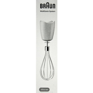 Braun MQ10WH MultiQuick System Schneebesen-Aufsatz weiß