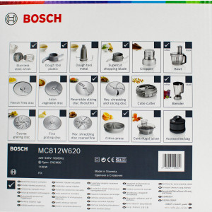 Bosch MC812W620 MultiTalent8 Küchenmaschine weiß