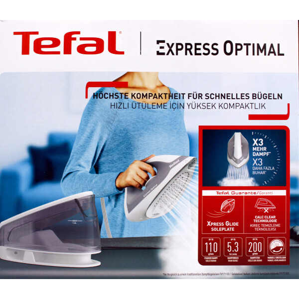 Tefal SV4110E0 Express Optimal Dampfbügelstation