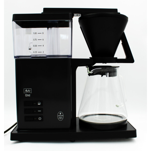 Melitta 1031-02 ONE Glas-Kaffeemaschine schwarz 10 Tassen