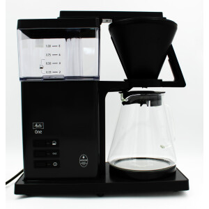 Melitta 1031-02 ONE Glas-Kaffeemaschine schwarz 10 Tassen