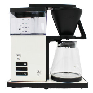 Meliita 1031-03 ONE Glas-Kaffeemaschine Creme...