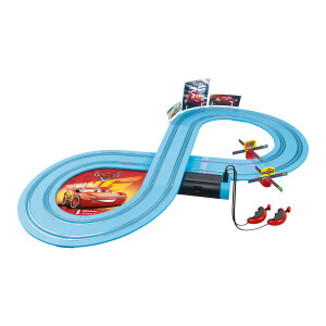 Carrera 20063037 - FIRST Disney Pixar Cars Race of Friends Rennbahn inkl. 4 Batterien