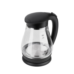 Adler AD 1274b Glas-Wasserkocher 1.7L schwarz
