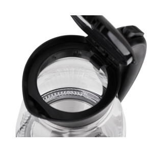 Adler AD 1274b Glas-Wasserkocher 1.7L schwarz