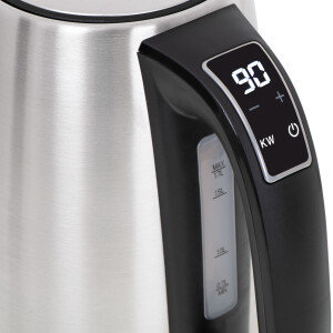 Adler AD 1340 Edelstahl-Wasserkocher 1,7L  mit Temperatureinstellung