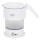Adler AD 1377 Reise-Wasserkocher 0,6 l Silikon weiss