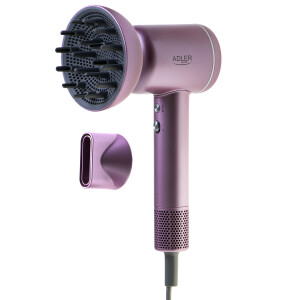 Adler AD 2270 SUPERSPEED Ionen Haartrockner pink Diffusor...