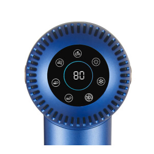 Adler AD 2271 SUPERSPEED Ionen Haartrockner blau Diffusor LED-Display