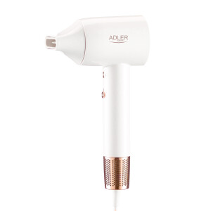Adler AD 2272 SUPERSPEED Ionen Haartrockner weiß...