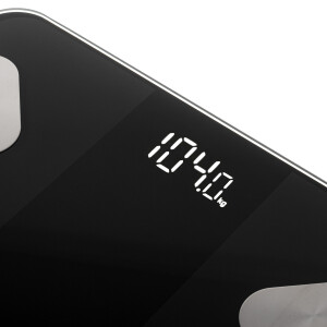 Adler AD 8186 Personenwaage Tuya Smart mit App Bluetooth...