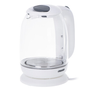 Mesko MS 1302 Glas-Wasserkocher 1,7 L 2200W weiß