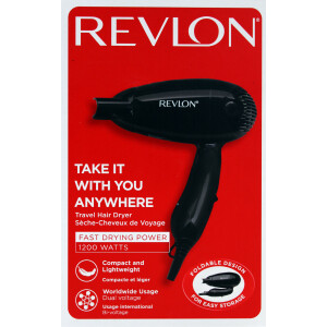 Revlon RVDR5305E Travel Haartrockner schwarz