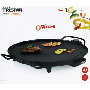 Tristar BP-2787 Grill rund 40 cm Grillplatte