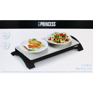 Princess 312295 Kabellose Warmhalteplatte 8 Min. Aufheizzeit