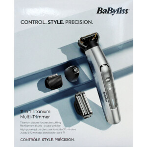 BaByliss MT861E 11in1 Carbon Titanium Multigrooming-Set, Body-/Barttrimmer