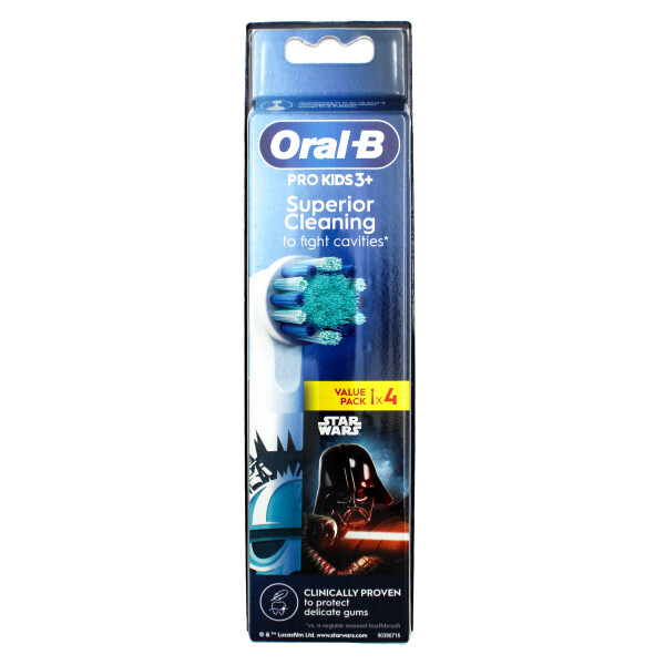 Braun Oral-B EB 10S-4 Pro Kids Star Wars Aufsteckbürsten 4er-Pack