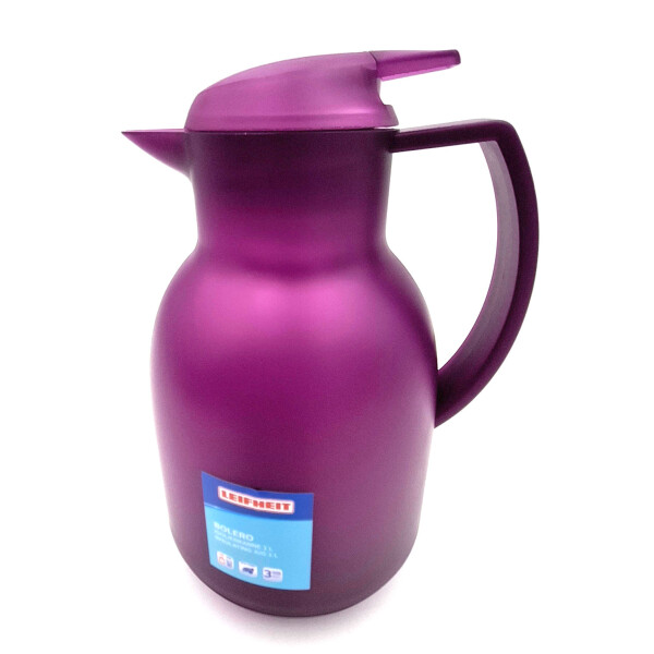 Leifheit 28344 Thermoskanne Bolero 1L satin-purple