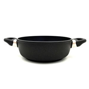 Swiss Diamond XD6824IC Antihaft-Bräter Kasserolle mit Glasdeckel 24cm 3L