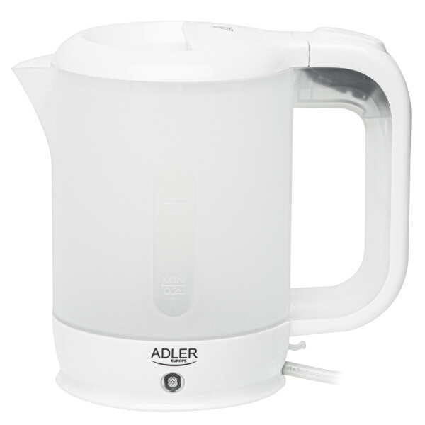 Adler AD 1381 Reise-Wasserkocher 0,5L weiß 750-900 W