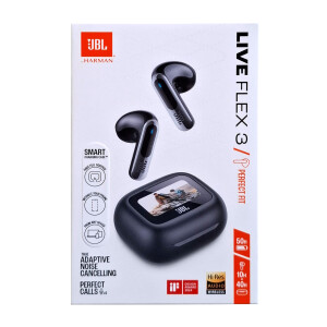 JBL Live Flex 3 In-Ear-Kopfhörer Bluetooth schwarz
