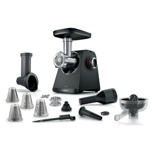 Bosch MFWS450B Serie4 MultiPower Fleischwolf 1900W schwarz