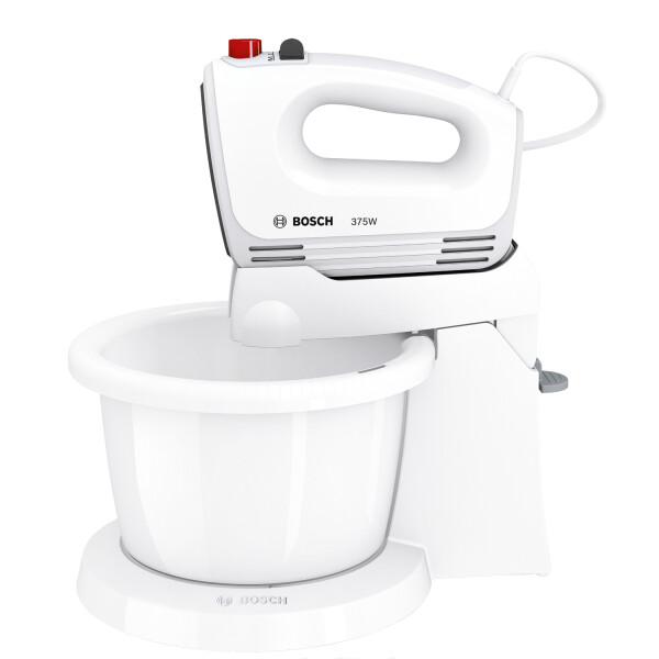 Bosch MFQ2600G CleverMixx Handmixer-Set 375 Watt weiß,dunkelgrau