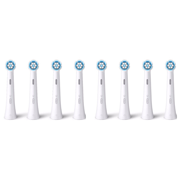 Braun Oral-B IO Gentle Care Weiß Ersatzbürsten 8er Pack