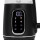 Adler AD 1305bs Wasserkocher Glas, LED-Anzeige, Temperaturreglung, 1,7L schwarz/silber 2200W