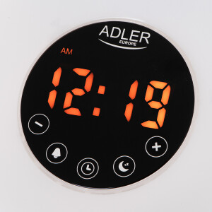 Adler AD 1916 Lichtwecker, UKW-Radio, 6 Farbmodi, USB, 4 Intensitätseinstellungen